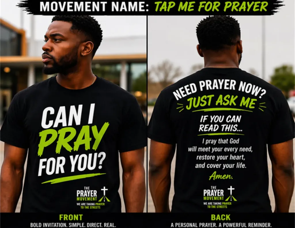 ADULT Prayer Partner T-SHIRT (3X Large)